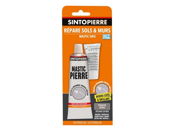 Mastic Et Durcisseur Sinto Pierre Sinto, Mastic 115 G + Durcis 10 Gr