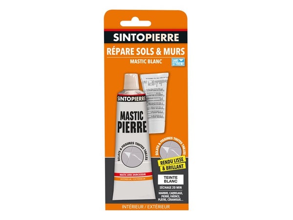 Mastic Et Durcisseur Sinto Pierre Sinto, Mastic 115 G + Durcis 10 Gr