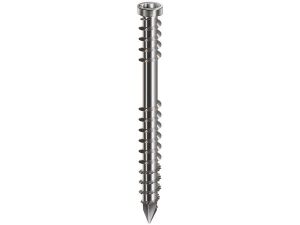 Lot De 60 Vis En Acier Inoxydable, Empreinte Torx, 5X50 Mm