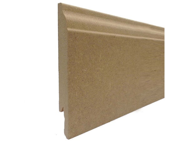 Plinthe Mdf Brut  Moulure 2400X120X14Mm