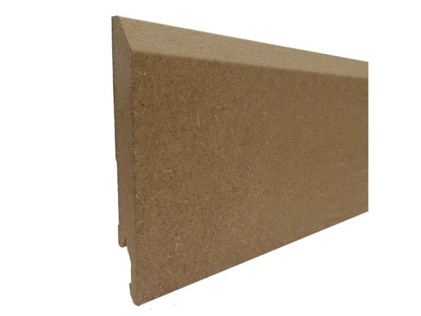 Plinthe Mdf Chanfreinee 2400X120X14Mm