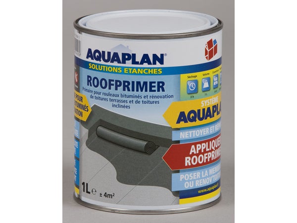 Primaire d'Accrochage Iko Roofprimer 1 L noir