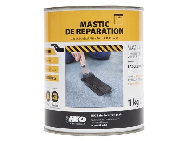Mastic De Réparation 1 Kg Noir