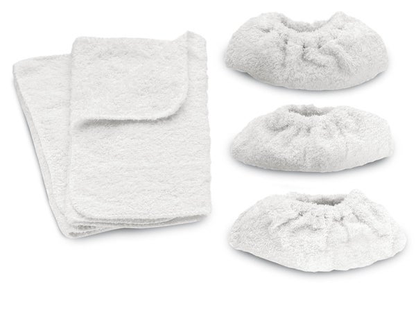 Lot De Chiffonnettes Pour Nettoyeur Vapeur Karcher