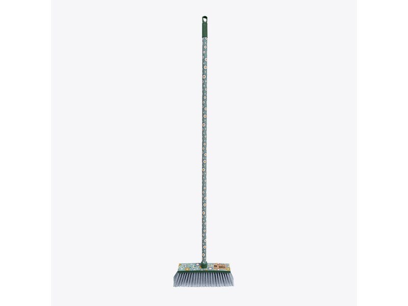 Homéa Balai D'Intérieur Manche Métal 120 Cm Bleu Givré - Balai Robuste Pour Sols Intérieurs