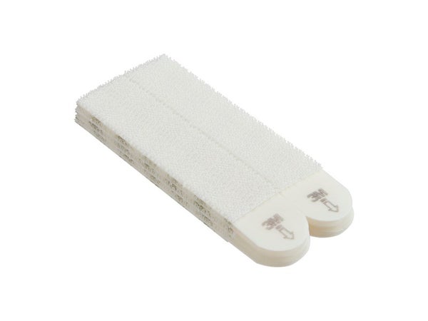 Lot De 8 Languettes Adhésives Tableaux Déco Command, Blanc
