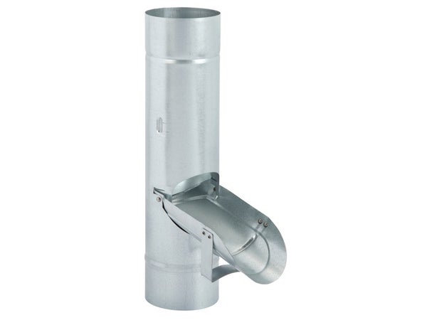 Récupérateur D'Eau De Pluie Galep Acier Galvanisé Gris Scover Plus Diam.100 Mm