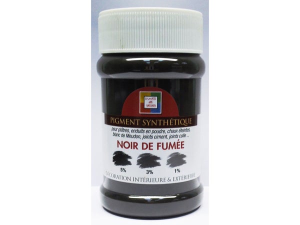 Pigment Poudre Malle Aux Couleurs Noir De Fumée 250 Ml