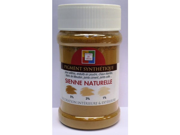 Pigment Poudre Malle Aux Couleurs Sienne Naturelle 250 Ml