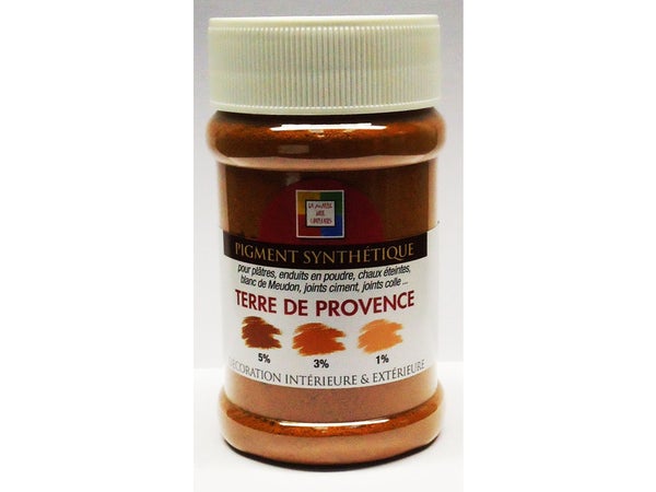 Pigment Poudre Malle Aux Couleurs Terre De Provence 250 Ml