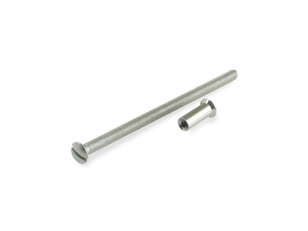 Lot De 8 Vis Acier Suki, Diam.4 Mm X L.80 Mm