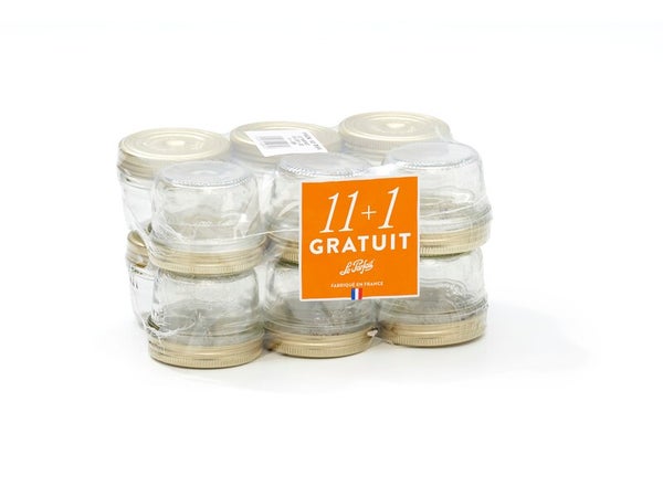 Lot de 12 terrines fw 200gr 11+1
