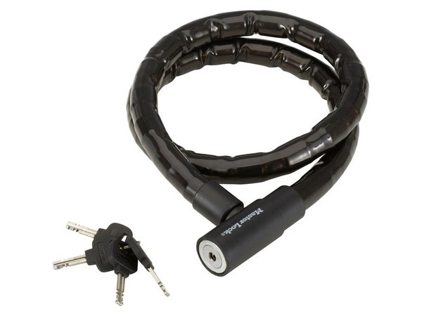 Câble Antivol Masterlock, L.1.2 M X Diam.22 Mm