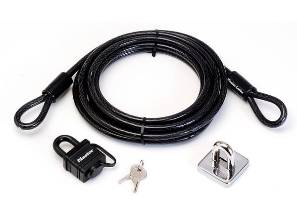 Chaîne Antivol Et Cadenas, L.4.5 M X Diam.11 Mm