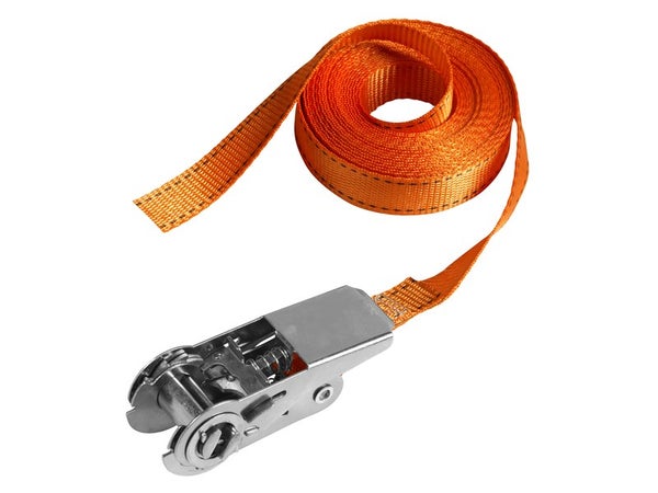 Master Lock 3209Eurdat Sangle À Cliquet, Orange, 5M X 25Mm Sangle