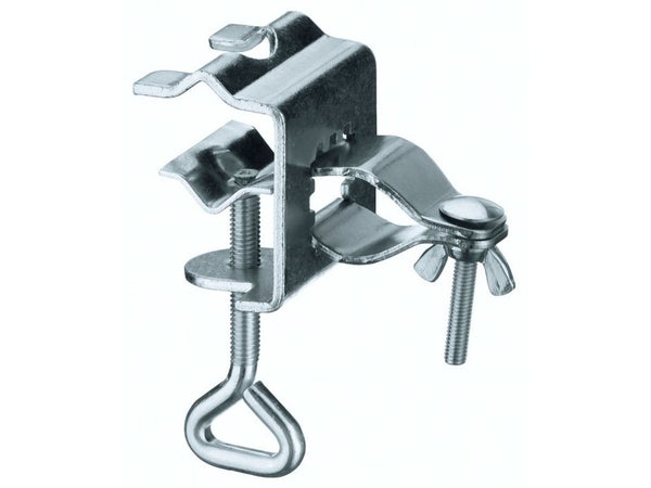 Pince de fixation table argent