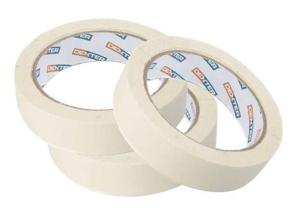 Adhésif DEXTER surfaces lisses L.50 m x l.25 mm