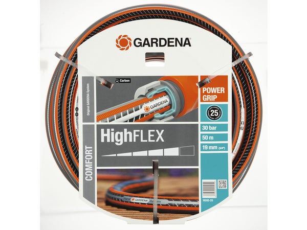 Tuyau d'arrosage nu GARDENA Highflex L.50 M Diam.19 Mm