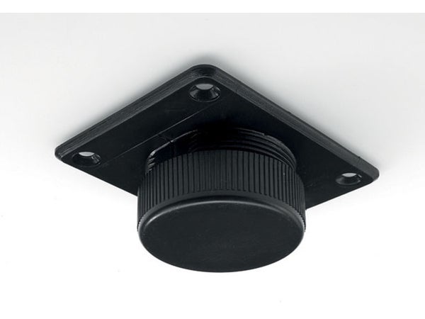 Système de réglage de hauteur plastique à visser, diam. 65 x H.25 x l.80 mm