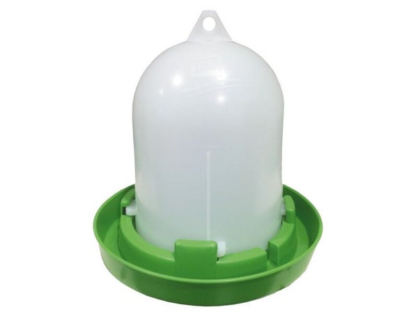 Abreuvoir volaille ligne verte, 1,5l, diam. 19 cm, H. 19 cm