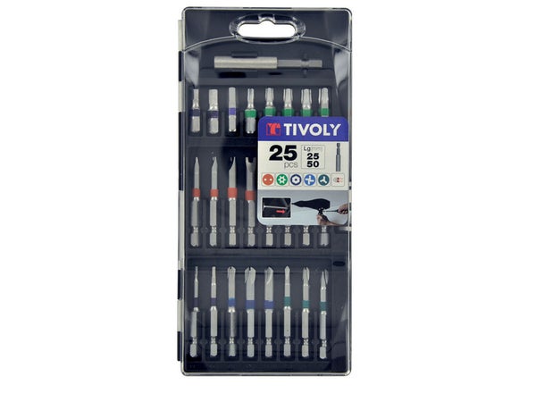 Coffret D'Embouts De Vissage De Securite 25Pces