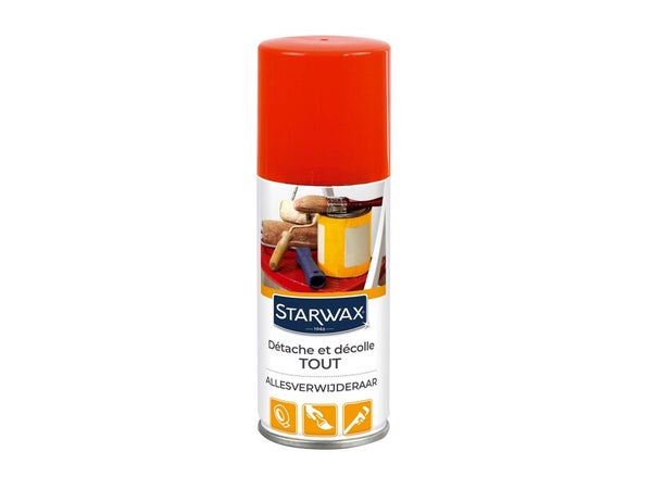 Détachant multisurface STARWAX Détache & décolle tout aerosol 