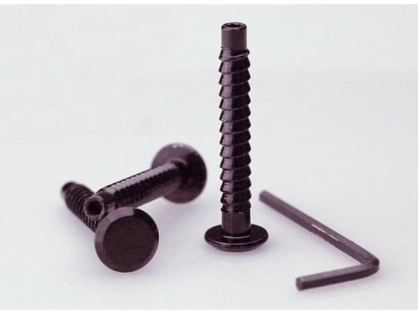 Lot De 30 Vis Acier Noir Suki, Diam.7 Mm X L.50 Mm