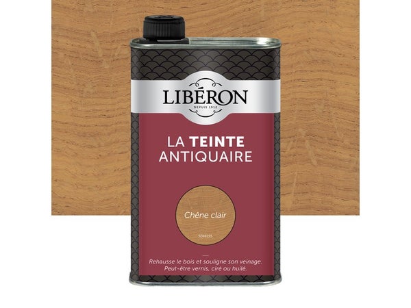 Teinte Antiquaire Bois Durs Liberon, 0.5 L, Chêne Clair