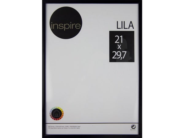 Cadre Lila, 21 X 29.7 Cm, Noir