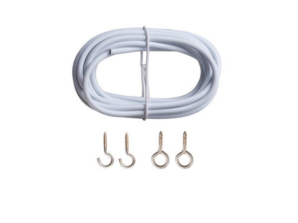 Kit Complet Câble Pour Fenêtre, Incolore / Transparent, L.5 M