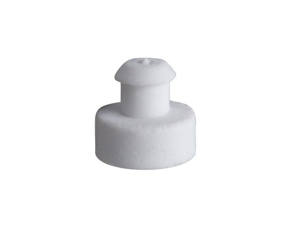 Lot de 10 Patins Barre De Vitrage 10 Mm Plastique Blanc Inspire