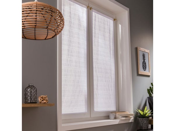 Barre De Vitrage Chic Doré Mat, Diam. 8/10 Mm De 70 À 120 Cm Inspire
