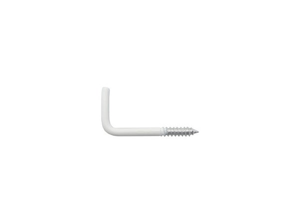Lot De 4 Pitons Barre De Vitrage, 10 Mm Blanc Mat Inspire