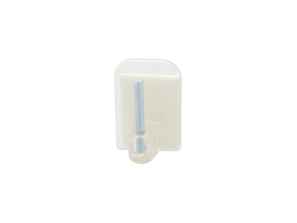 Lot De 4 Supports Autocollants Barre De Vitrage, 10 Mm Transparent Brut Inspire