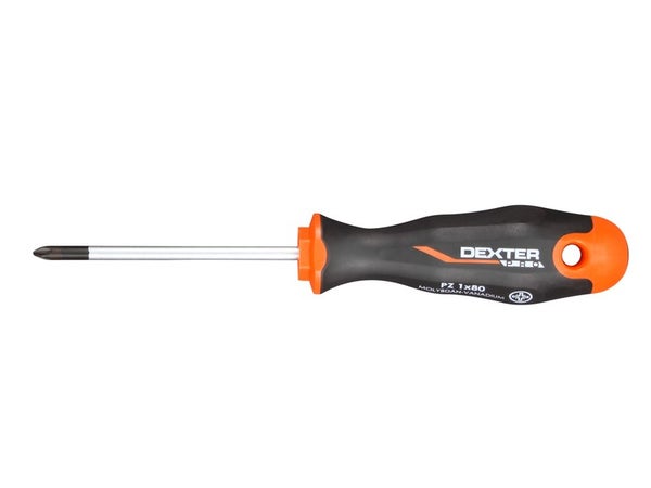 Tournevis Cruciforme Pozidriv Pz1, L.80 Mm Dexter Pro