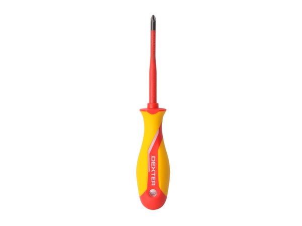 Tournevis Isolé Cruciforme Pozidriv Pz2, L.100 Mm Dexter
