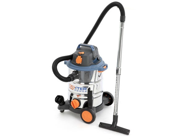 Aspirateur de chantier eau et poussières DEXTER POWER, 17.0 kPa, 30.0 l