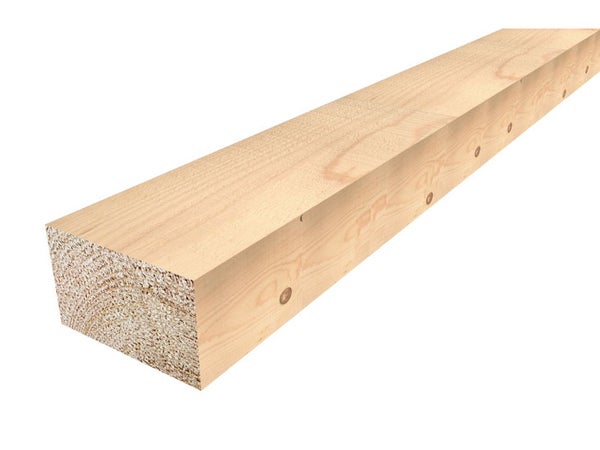 Chevron Sapin (Épicéa) Traité, 75X110 Mm, Longueur 4 M, Choix 2, Classe 2