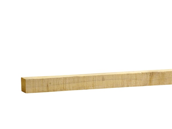 Chevron Sapin (Épicéa) Traité, 50X70 Mm, Longueur 3 M, Choix 2, Classe 2