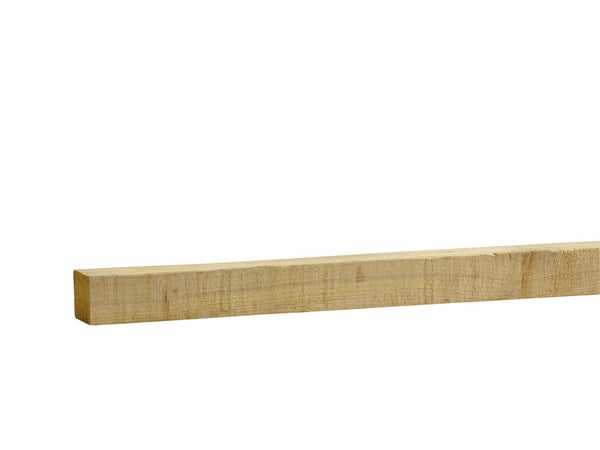 Chevron Sapin (Épicéa) Traité, 50X70 Mm, Longueur 4 M, Choix 2, Classe 2