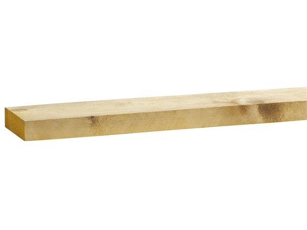 1/2 Bastaing-Solivette Sapin Épicéa Traité, 38X150 Mm, Long 3 M, Chx 2, Classe 2