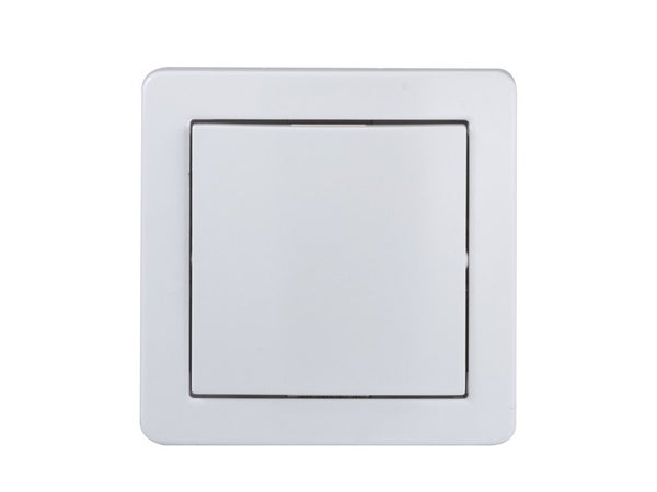 Poussoir Saillie Complet, Schneider Electric Alréa, Blanc