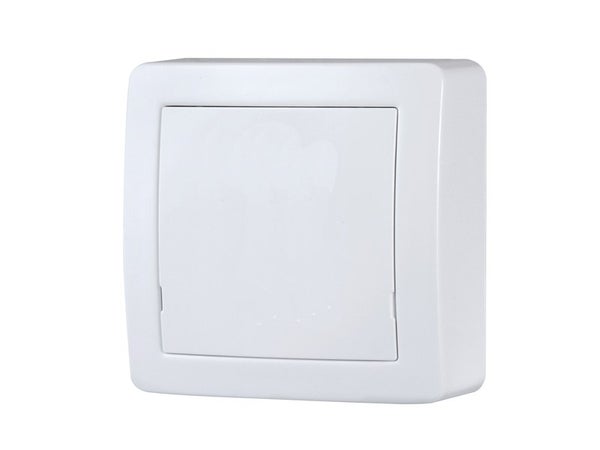Obturateur Saillie Alréa Complet, Schneider Electric, Blanc
