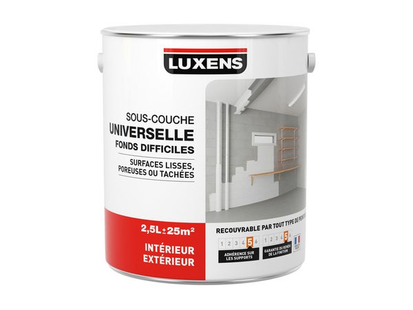 Sous-Couche Fonds Difficiles  Luxens, 2.5 L