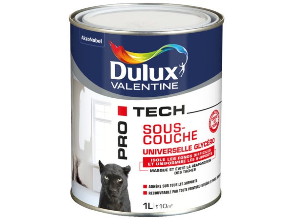 Sous-Couche Pro Tech Glycero Dulux Valentine, 1 L