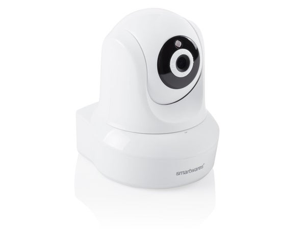 Caméra Ip Intérieure Surveillance Motorisée Par Internet (Ip), Blanc Smartwares