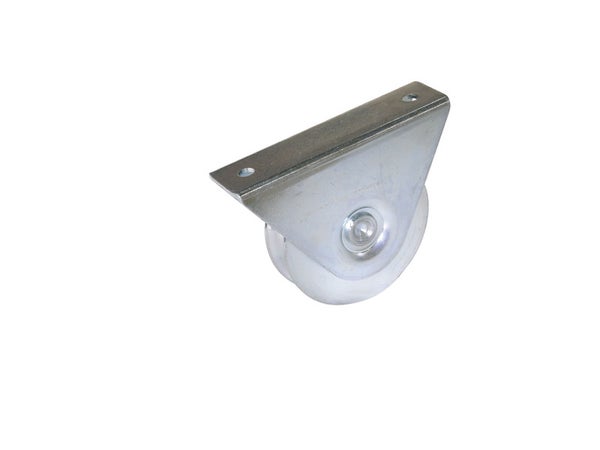 Roue À Support Extérieur Acier Zingué, H.85 X L.120 X P.36 Mm