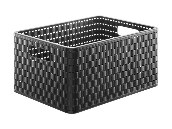 Bac Sundis Plastique Noir L.27.8 X P.36.8 X H.19.1 Cm Cm, 18 L