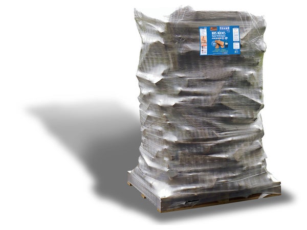 Bois bûches hêtre-chêne-charme-frêne, WOODSTOCK, 2 m³ L. 30 cm