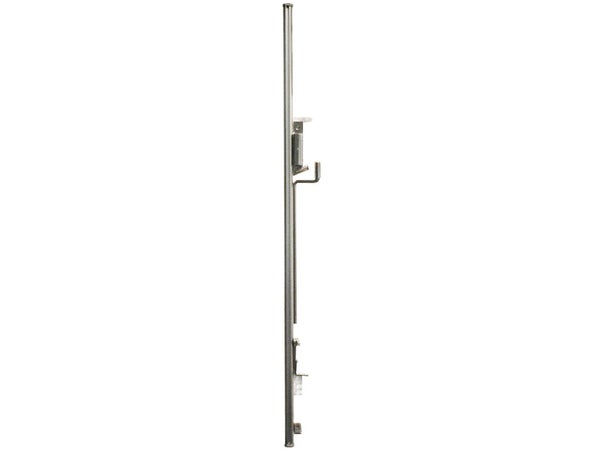 Barre À Rideau Pour Porte Tous Rideaux Diam. 20 Mm Argent Mat 100 Cm
